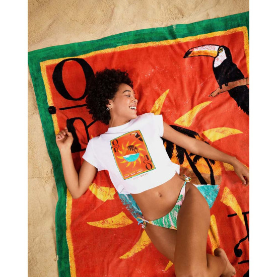 Roxy Πετσέτα θαλάσσης Atlas Towel 160  x 90 cm
